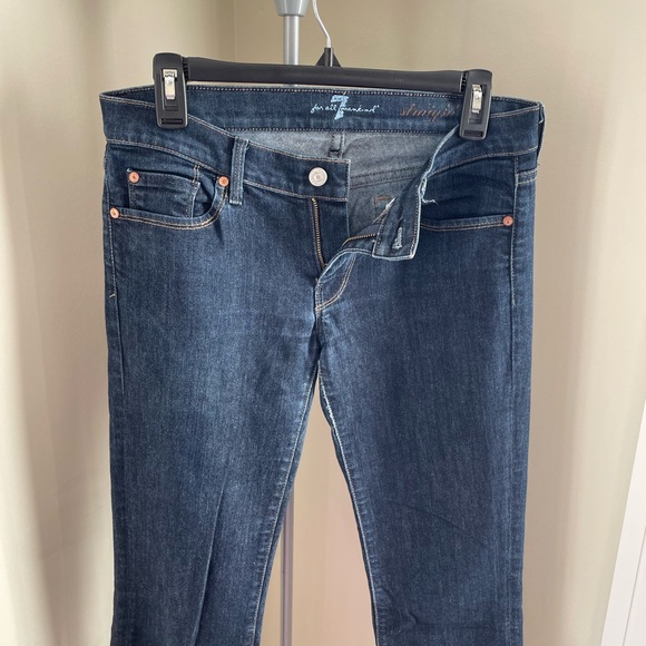 Seven for all Mankind Straight Leg Jeans - Picture 1 of 4